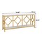 Extra Long 71" Console Table with 2 Tiers and Open Storage Shelf